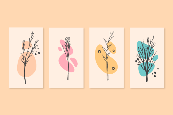 Boho Floral Design Vector Graphics and Freebies Review