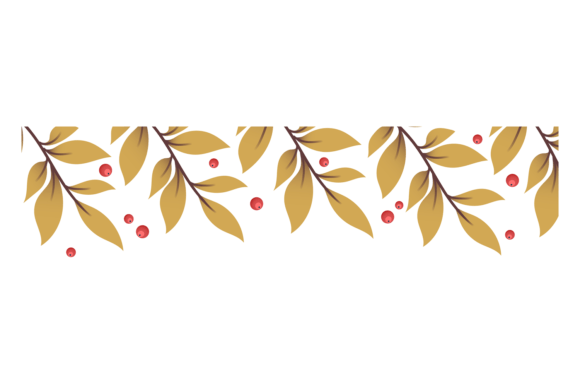 Decorative Floral Border. Color Botany F Graphics and Illustrations Review