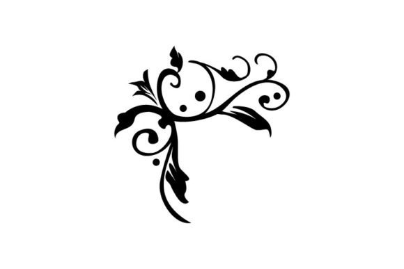 Floral Art of Border and Corner Decor for Graphics