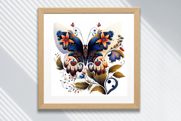 Floral Butterfly, Wall Art Embroidery Review