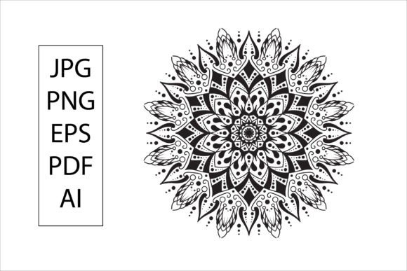 Floral Luxury Mandala Design Graphics and Illustrations Review