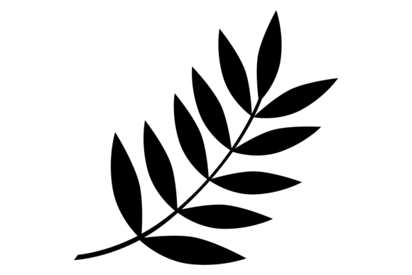 Floral Ornament Element. Plant Branch Bl Graphics and Illustrations Review