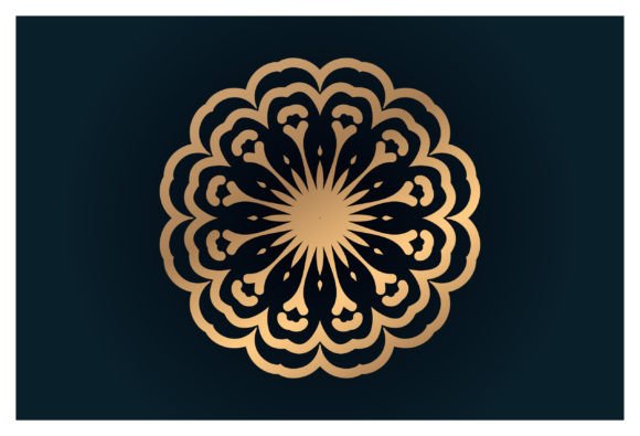 Luxury Floral Mandala Background Graphics and Illustrations